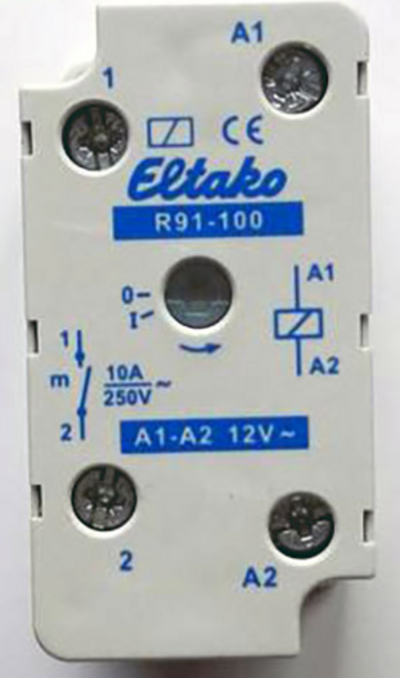 Eltako Electronics Schaltrelais f.EB/AP 1S 10A R91-100-12V (91100411)