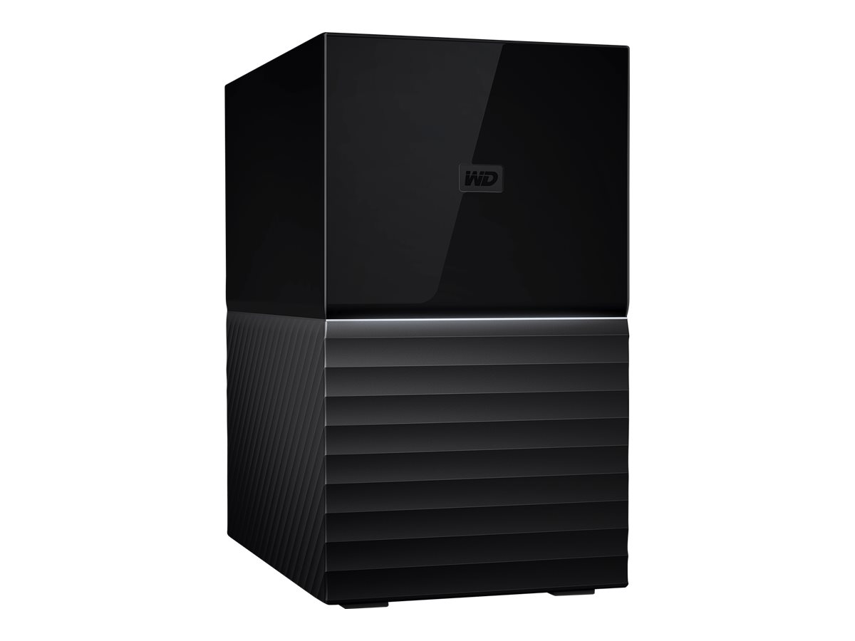 WD My Book Duo WDBFBE0280JBK 28 TB 2-Schacht Festplatten-Array USB 3.1 Gen 1 Schwarz