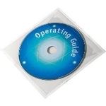 DURABLE Selbstklebetasche POCKETFIX® CD/DVD Pckg. à 100 1 Pg. à 100 Stück 828019