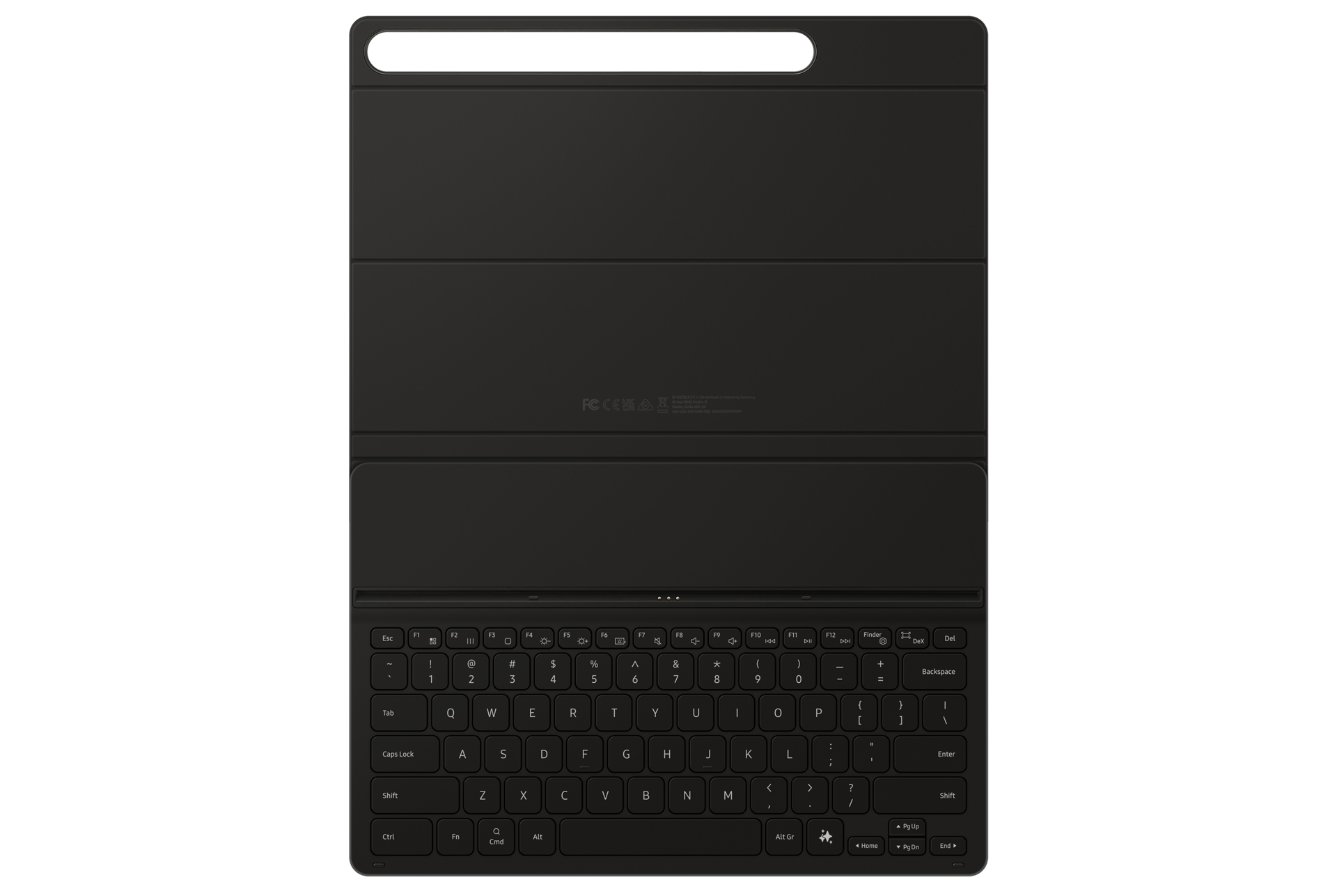 Samsung Book Cover Keyboard Slim EF-DX820 Schwarz