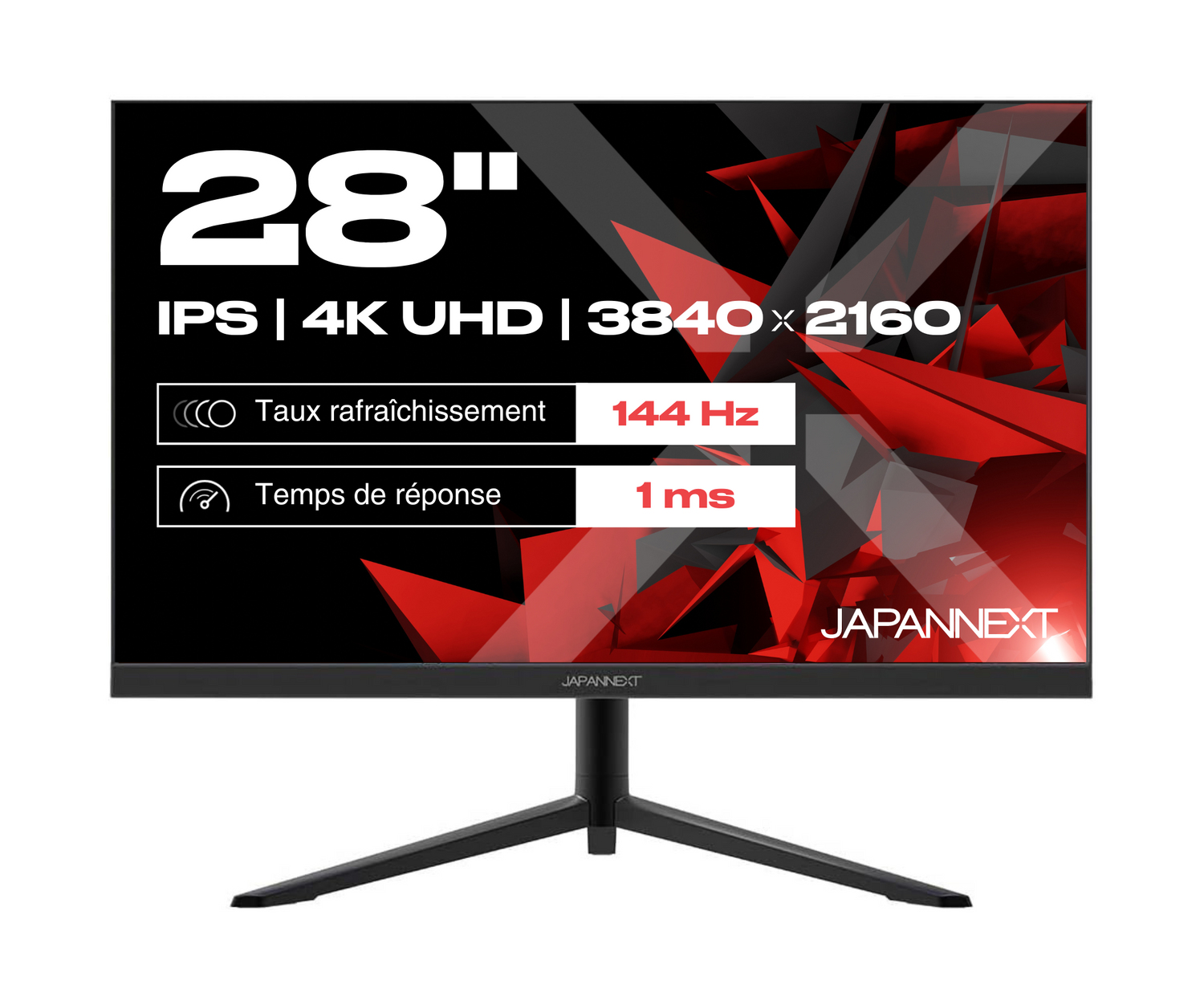 JAPANNEXT Gaming Monitor  71,1cm (28") | IPS | 4K UHD | 144Hz (JN-IPS280UHD144F)