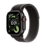 Apple Watch Ultra 3 GPS + Cellular 49mm Black Titanium Case with Black/Charcoal Trail Loop - M/L,Model A3281 EU-Version (MF1H4QI/A)