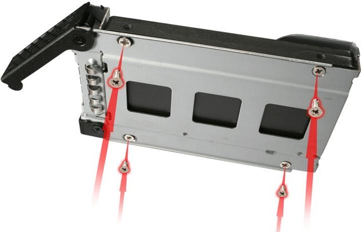 ICY DOCK ToughArmor MB991SK-B 2,5" SATA SSD/HDD Wechselrahmen Mattschwarz