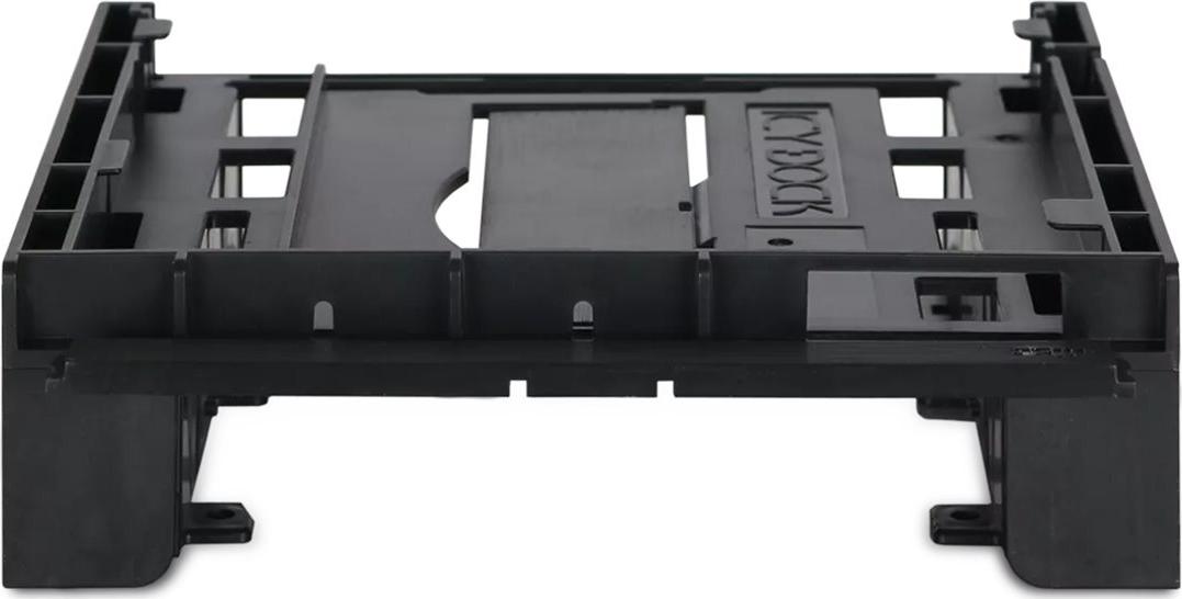 ICY Dock FLEX-FIT Duo MB343SPO Laufwerksschachtadapter 5,25" auf 1x 3,5" und 1x 5,25" Slim Line Schwarz