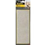Scotch Filzpad, extra weich, 80 x 215 mm, beige selbsthaftend, zuschneidbar, für den Innenbereich, Klebepads - 1 Stück (SP84A27)