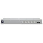 Ubiquiti 1U, professional-grade EtherlightingT PoE+++ switch with (10) 10 GbE and (2) 10G SFP+ ports. (USW-PRO-XG-10-POE)