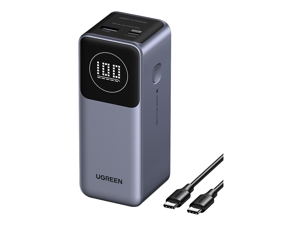 Ugreen Nexode 35526B 12000 mAh 100 W Powerbank Grau