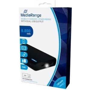 MediaRange MR752 Lithium-Ion (Li-Ion) 8800mAh Schwarz Akkuladegerät (MR752)