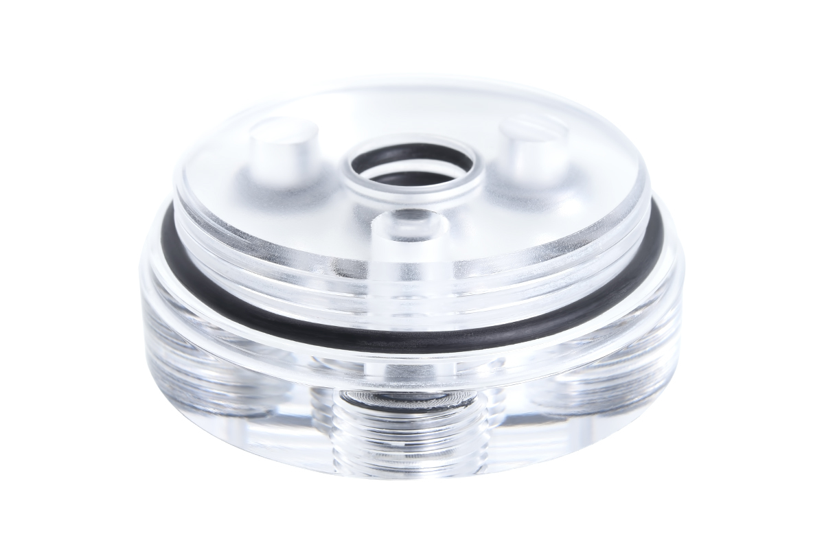 Alphacool Eisbecher Acryl Top Kühler G1/4 Transparent