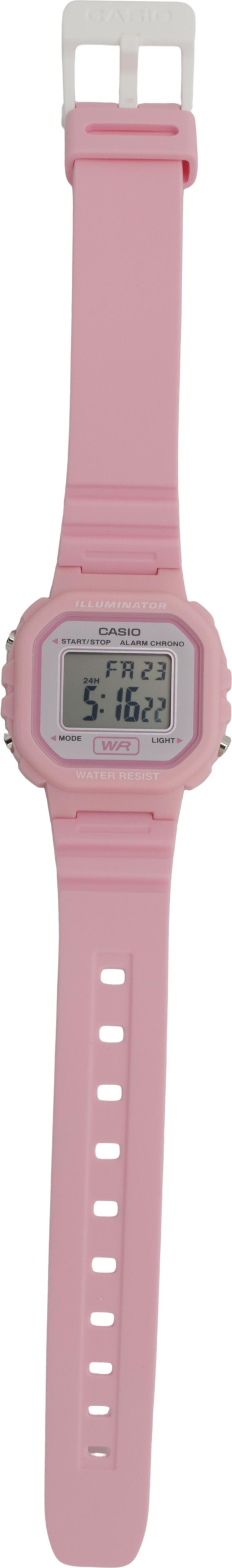 Casio LA-20WH Collection Damen-Armbanduhr, pink (LA-20WH-4A1EF)
