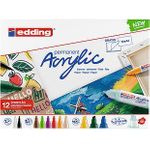 Edding Acrylic Schwarz (4-CS12B)