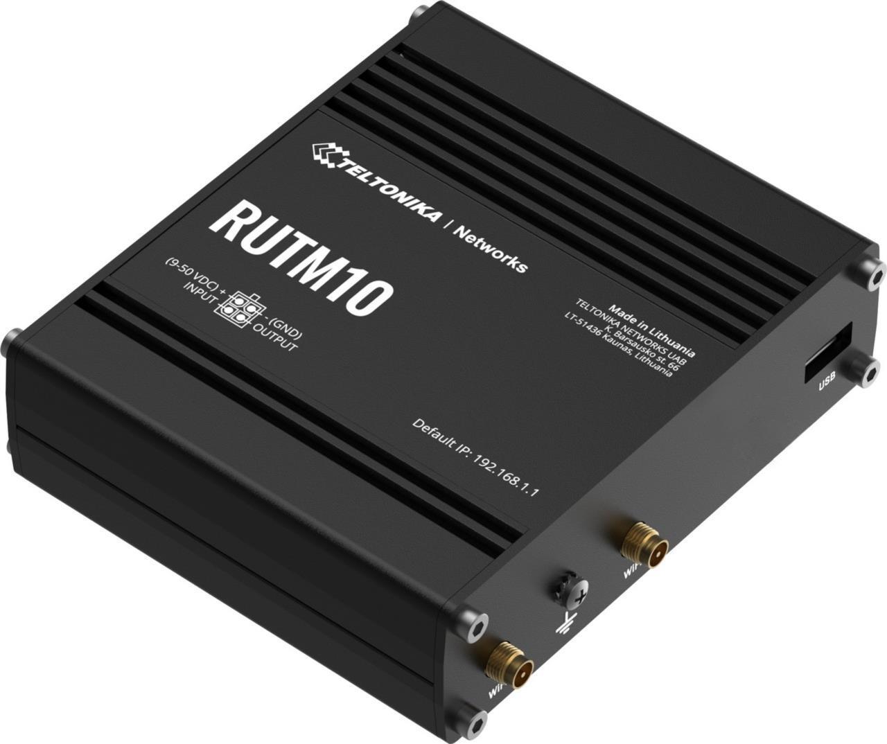 Teltonika RUTM10 WLAN-Router Wi-Fi 5 867 Mbit/s Schwarz