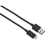 Hama 00200904 USB Kabel 0,9 m USB 2.0 USB A Micro-USB B Schwarz (00200904)