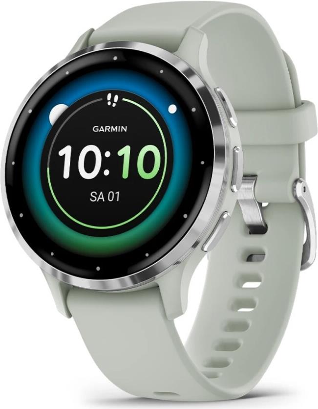 Garmin Venu 3S Smartwatch 41 mm 1,2" AMOLED 8 GB Sage Gray/Silber