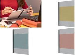 Sigel Notizbuch A5 liniert gelb Hardcover 200 Seiten - A5 (SN100)