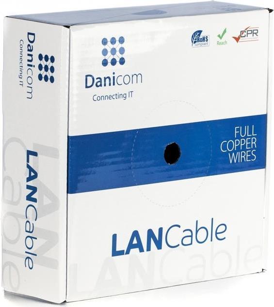 DSIT DANICOM CAT6 FTP 50m Starrleiter - LSZH (Eca) (DC-FTP6-50S-ECA)