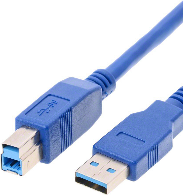 Helos USB-Kabel USB Typ A (M) bis USB Type B (M) (014683)