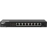 QNAP QSW-1108-8T, 8 port 2.5Gbps auto negotiation (2.5G/1G/100M), unmanagement switch (QSW-1108-8T)