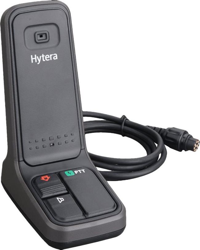 HYTERA Tischmikrofon mit grosser PTT für MD7 HM6 HM7 Serie MT680 Plus RD985 RD985S HR1065 (SM10A1)