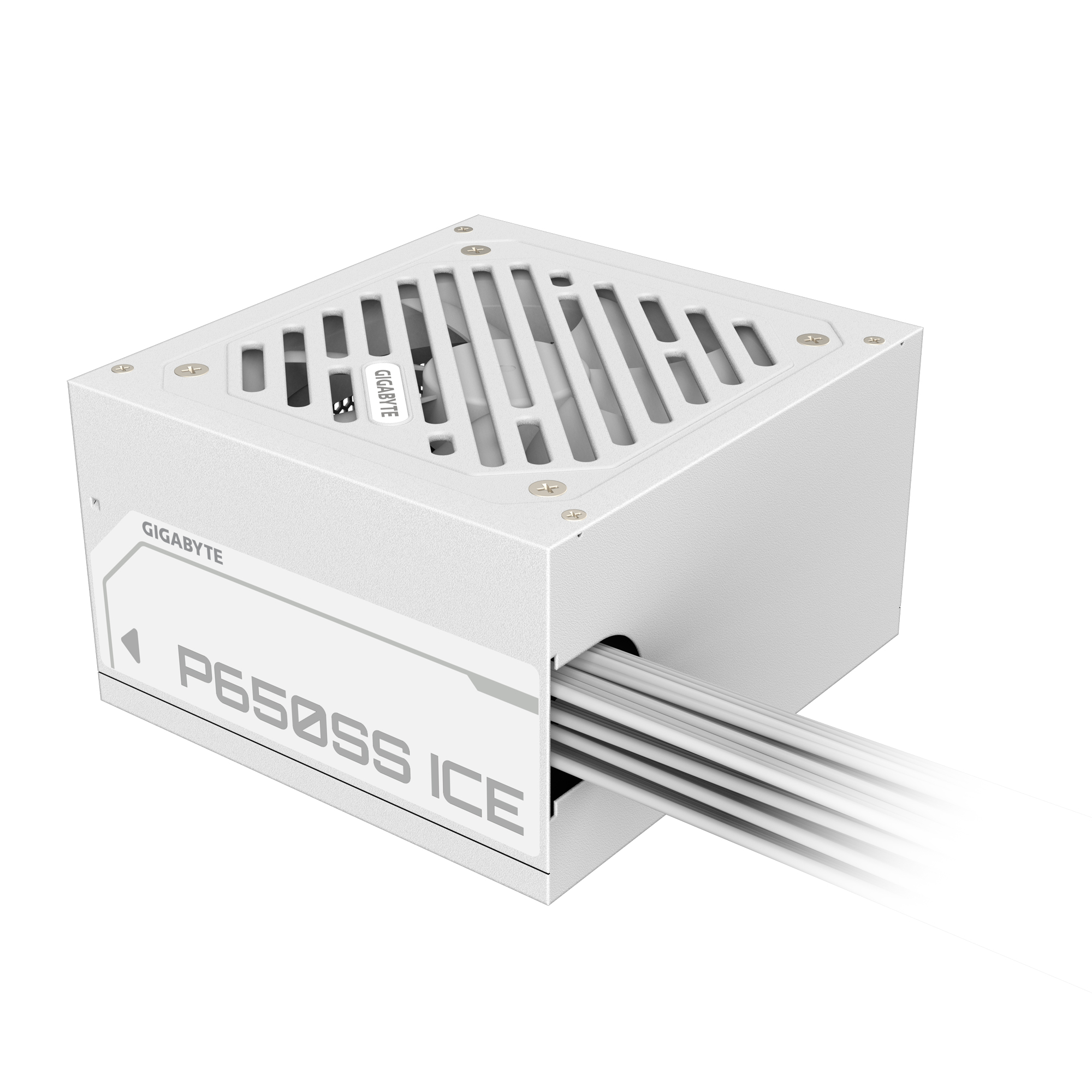 GIGABYTE P650SS ICE Netzteil 650 W 80 PLUS Silver Ice White