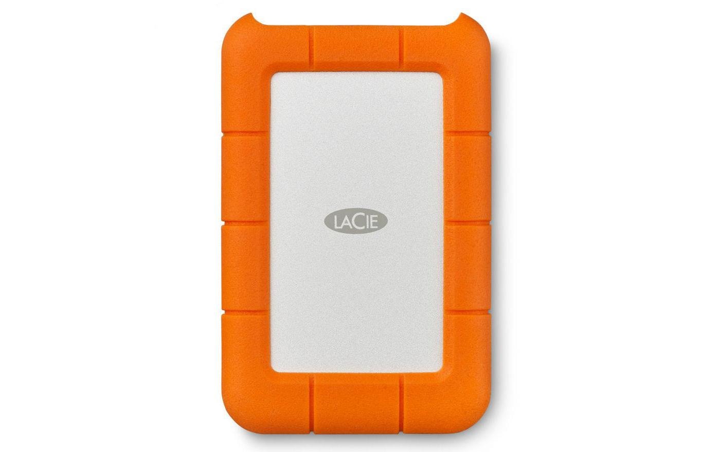 LaCie Rugged USB-C 2 TB Tragbare Externe Festplatte Orange