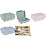 keeeper Brotdose "luca" Click-Box midi, nordic-blue BPA-freie Frischhaltedose: Frischhalten, Aufbewahren und - 1 Stück (1069368000000)