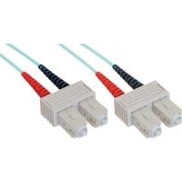 INLINE Patch-Kabel SC multi-mode (M) bis SC multi-mode (M) (83510O)