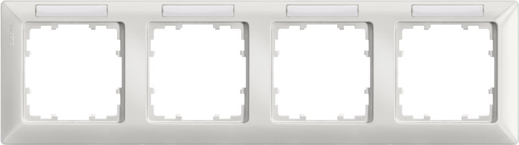 Siemens 5TG25530 Titan - Weiß Schalterplatte & Steckdosenabdeckung (5TG25530)