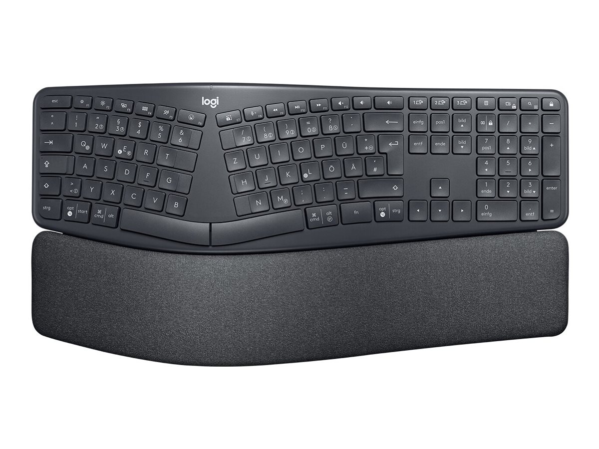 Logitech Ergo Series ERGO K860 for Business Tastatur QWERTZ Graphite