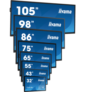 iiyama TE8612MIS-B3AG Signage-Display Kiosk-Design 2,18 m (86") LCD WLAN 400 cd/m² 4K Ultra HD Schwarz Touchscreen Eingebauter Prozessor Android 11 24/7 (TE8612MIS-B3AG)