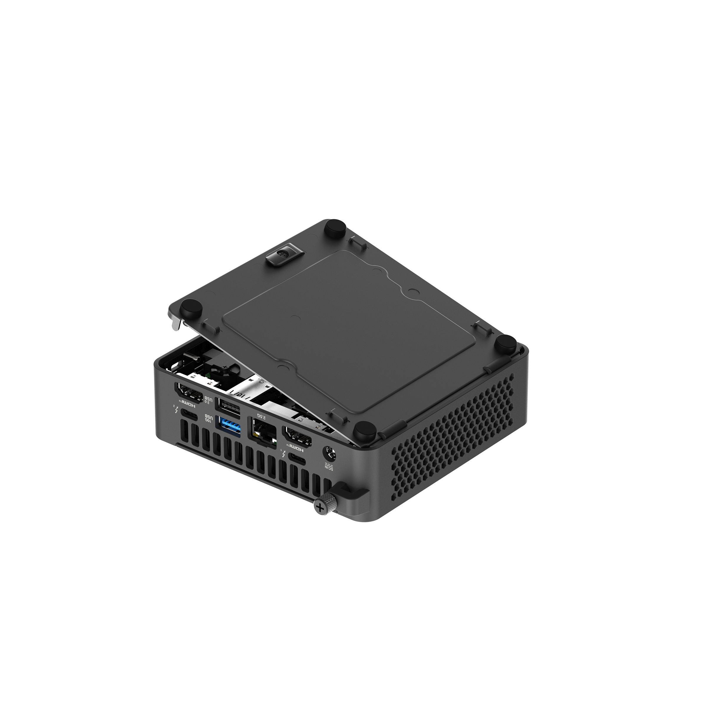 ASUS NUC RNUC15CRKU5063C2 Intel Core Ultra 5 225H 16 GB RAM 512 GB SSD Schwarz