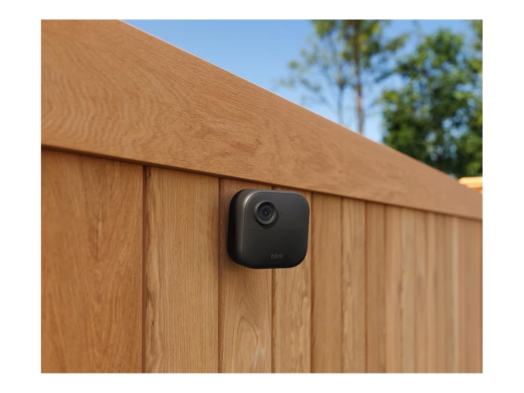 Blink Outdoor 4 Netzwerk-Überwachungskamera 1080p WLAN Außenbereich Schwarz
