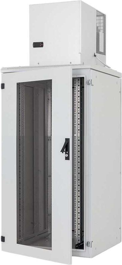 TRITON Schrank + COSMOTEC/Stulz Kühlgerät 19"-Serverschrank RIE von TRITON mit Cosmotec/STULZ Dachaufbau-Kühlgerät (RIE-32-A81-CCX-N1-ETE14)