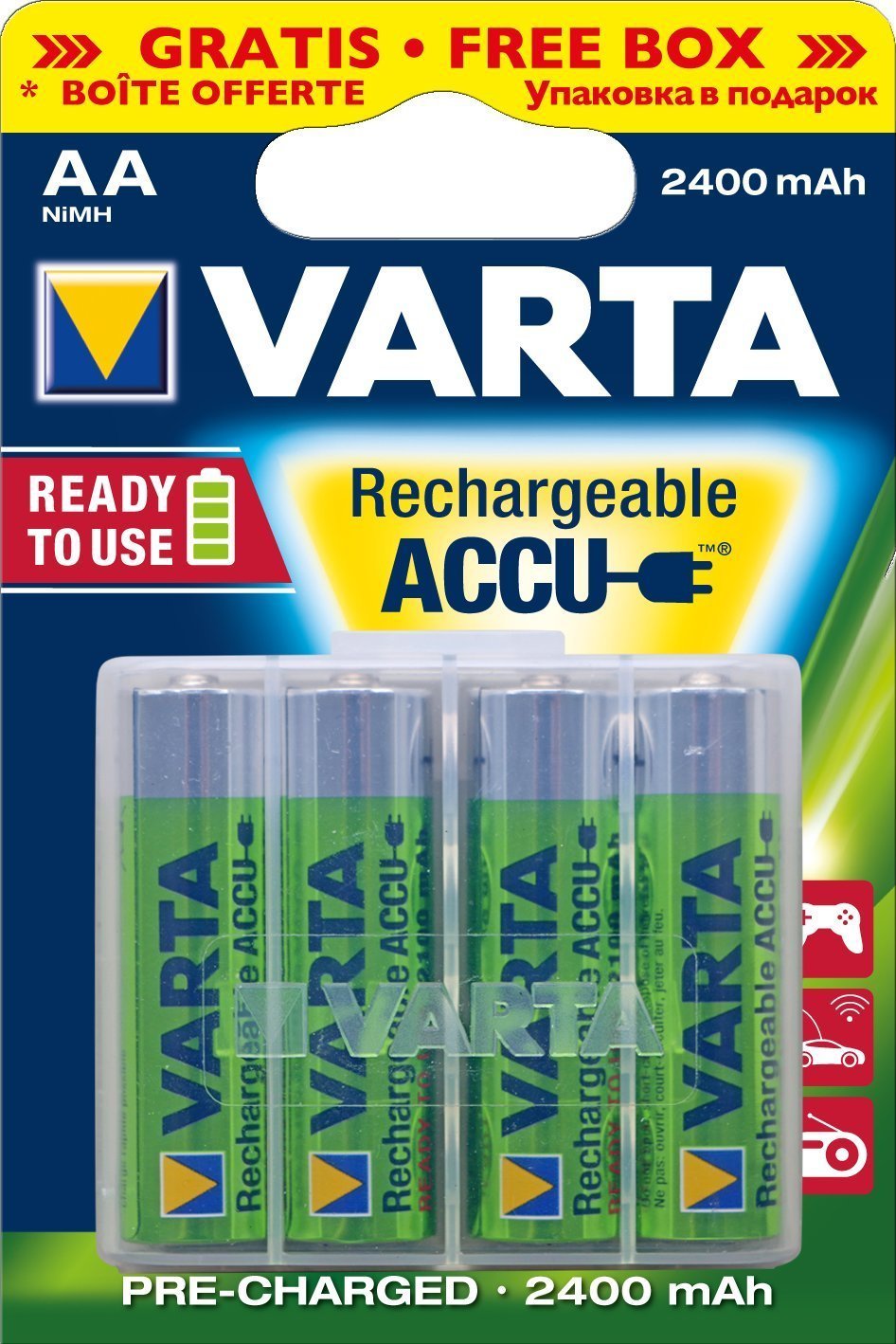 Varta AA (Mignon)/HR6 (56756) (56756 101 404)