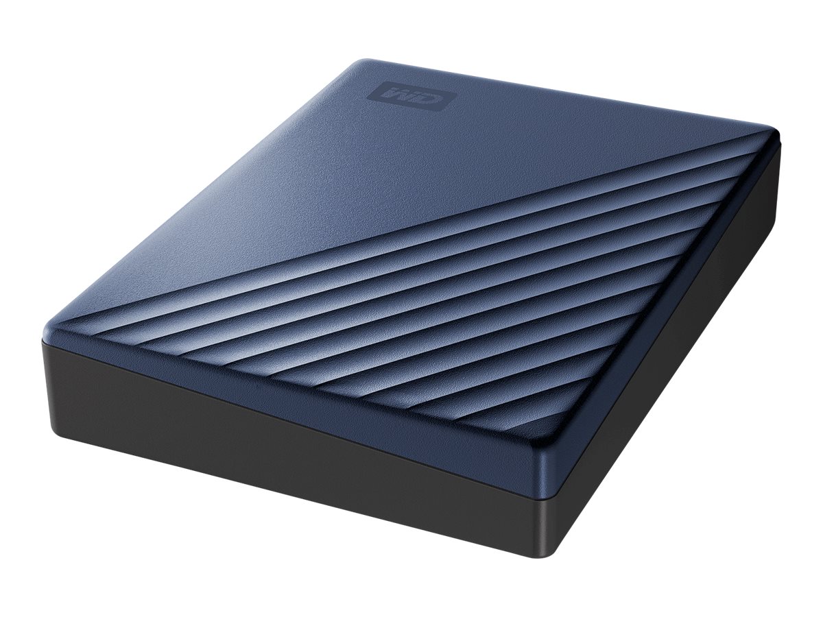 WD My Passport Ultra WDBFTM0050BBL 5 TB HDD USB 3.1 USB-C Blau