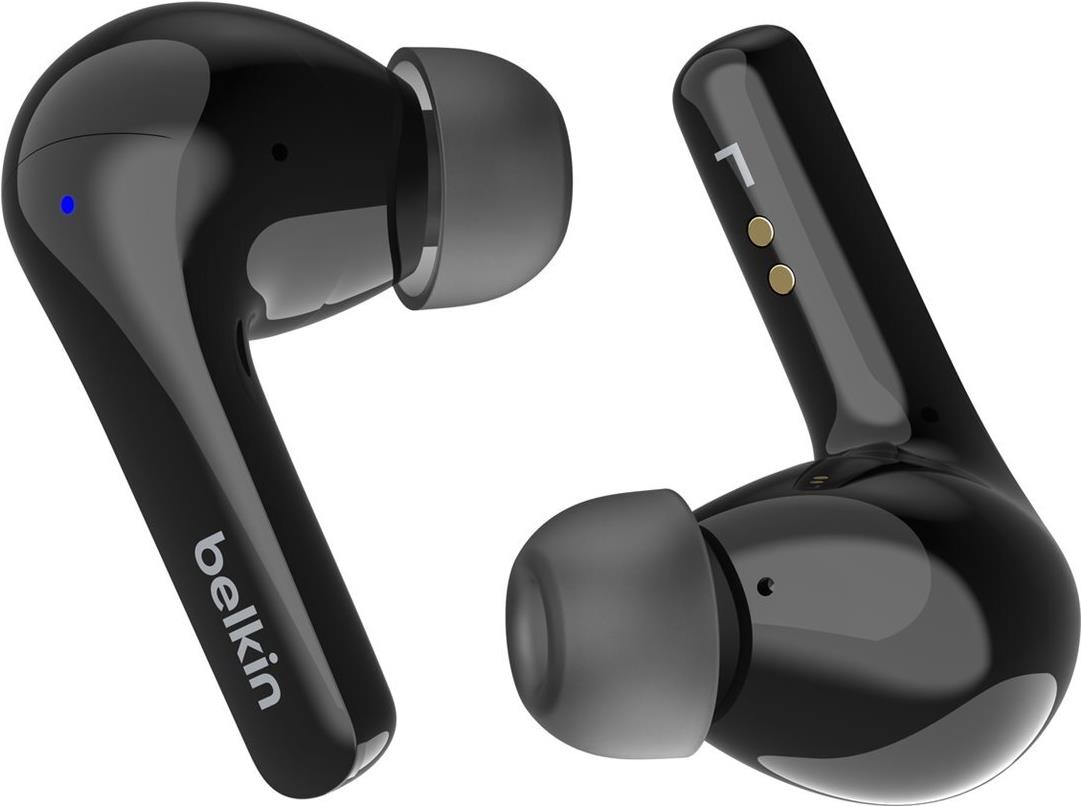 Belkin SoundForm Motion True Wireless-Kopfhörer Bluetooth ANC 9 h Schwarz