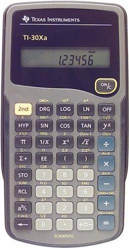 Texas Instruments TI-30Xa (TI30XA)