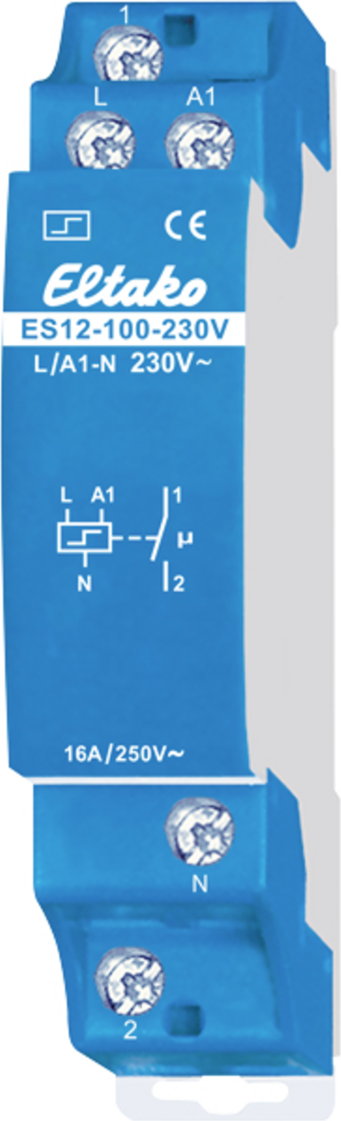 Eltako Elektron. Stromstoßschalt. ES12-100-230V (21100000)