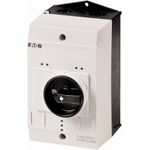 Eaton Leergehäuse mit Drehschalter (L x B x H) 160 x 100 x 130 mm Grau, Schwarz CI-K2-PKZ0-G 1 St. (219654)