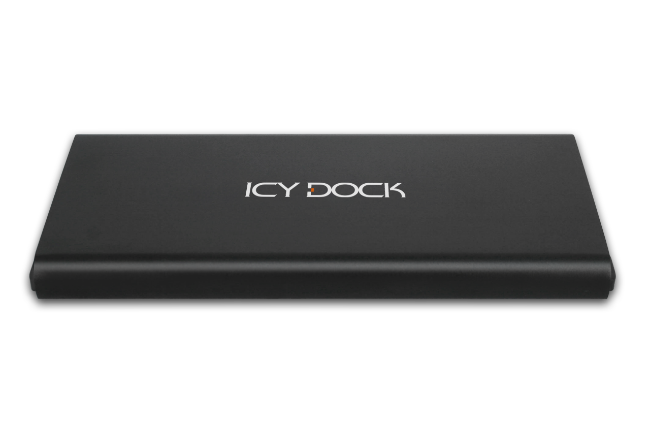 ICY Dock ICYNano MB861U31-1M2B M.2 NVMe SSD-Gehäuse USB 3.2 Gen 2 Schwarz