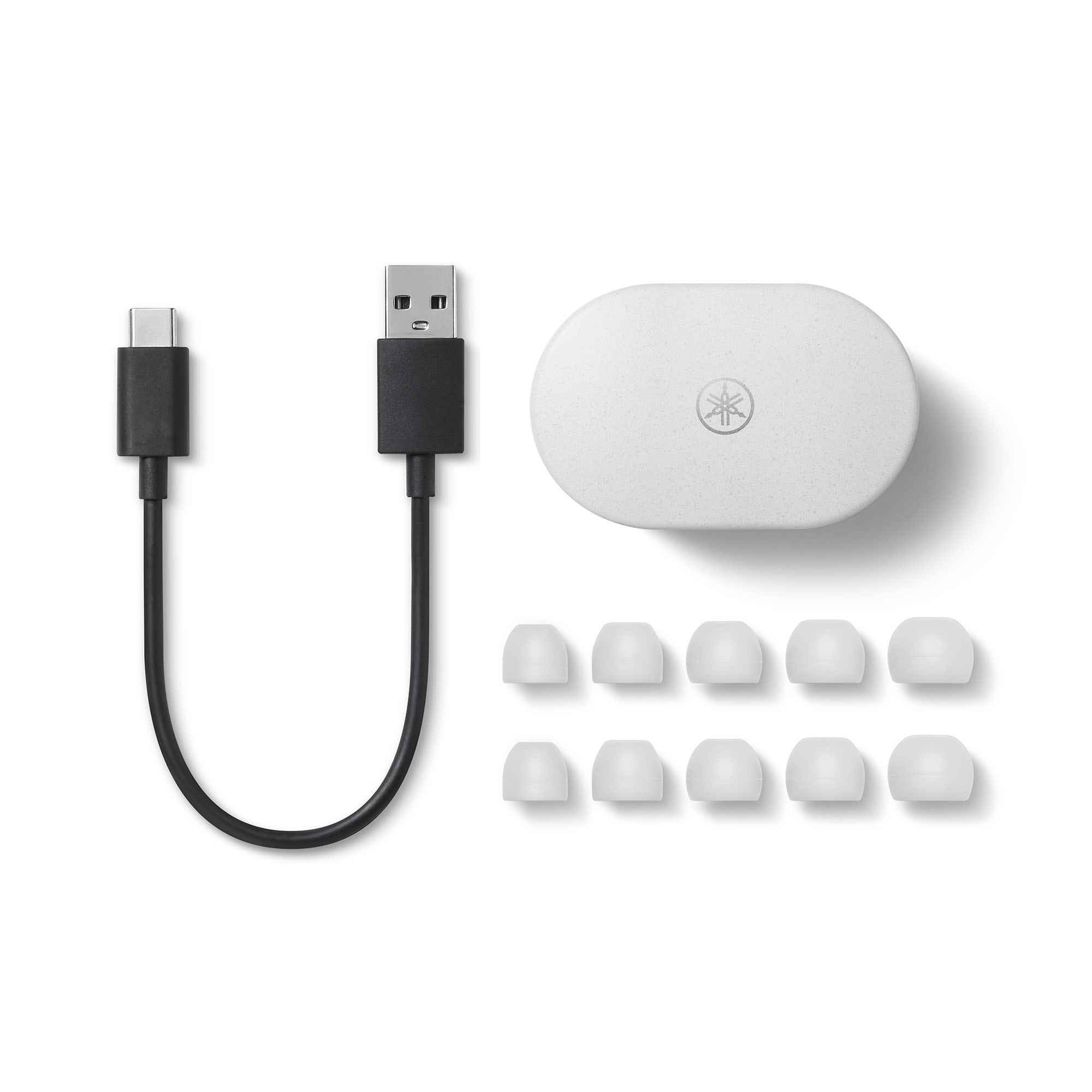Yamaha TW-E7B True Wireless Stereo (TWS) In-Ear-Kopfhörer Weiß