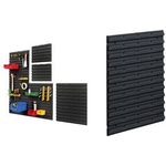 allit Haken-Set "StorePlus Flex P 30+40", gelb aus PP, passend für Wandhalteplatte ProfiPlus Endless, - 1 Stück (455012)