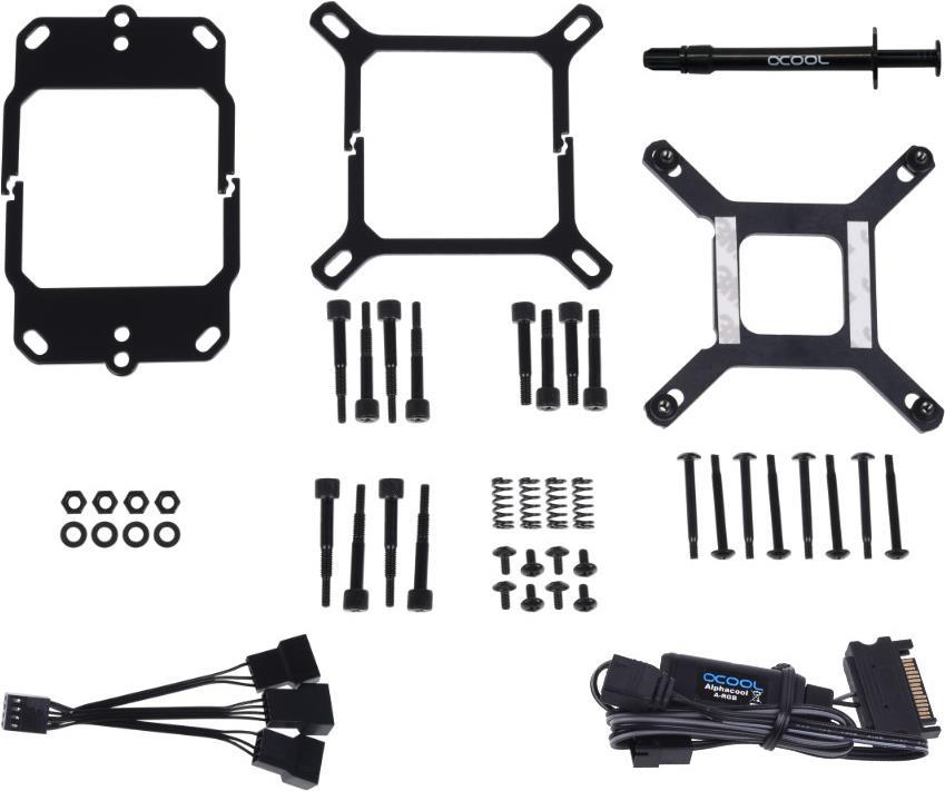 Alphacool Eisbaer Aurora 360 CPU All-in-One-Flüssigkeitskühler Schwarz