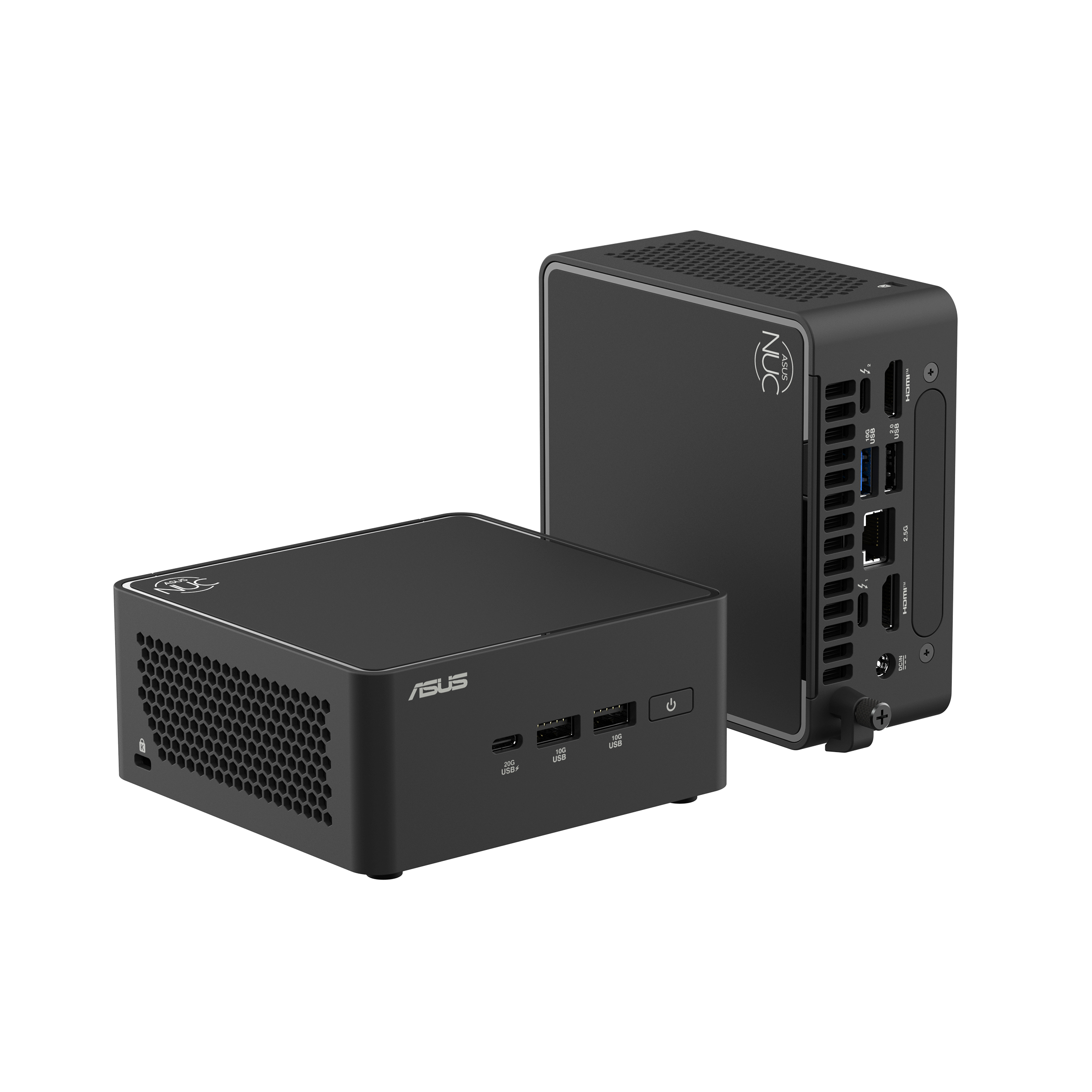 ASUS NUC 15 Pro RNUC15CRHI300002 Barebone Intel Core 3 100U Schwarz