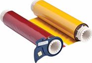 Brady, B85-R-220x60-KRBY-380P, Farbband, Schwarz/Rot/Blau/Gelb, 220mm x 60m, Farbfeldlänge 380mm, für BBP85 u. Powermark (013530)