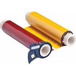 Brady, B85-R-220x60-KRBY-380P, Farbband, Schwarz/Rot/Blau/Gelb, 220mm x 60m, Farbfeldlänge 380mm, für BBP85 u. Powermark (013530)