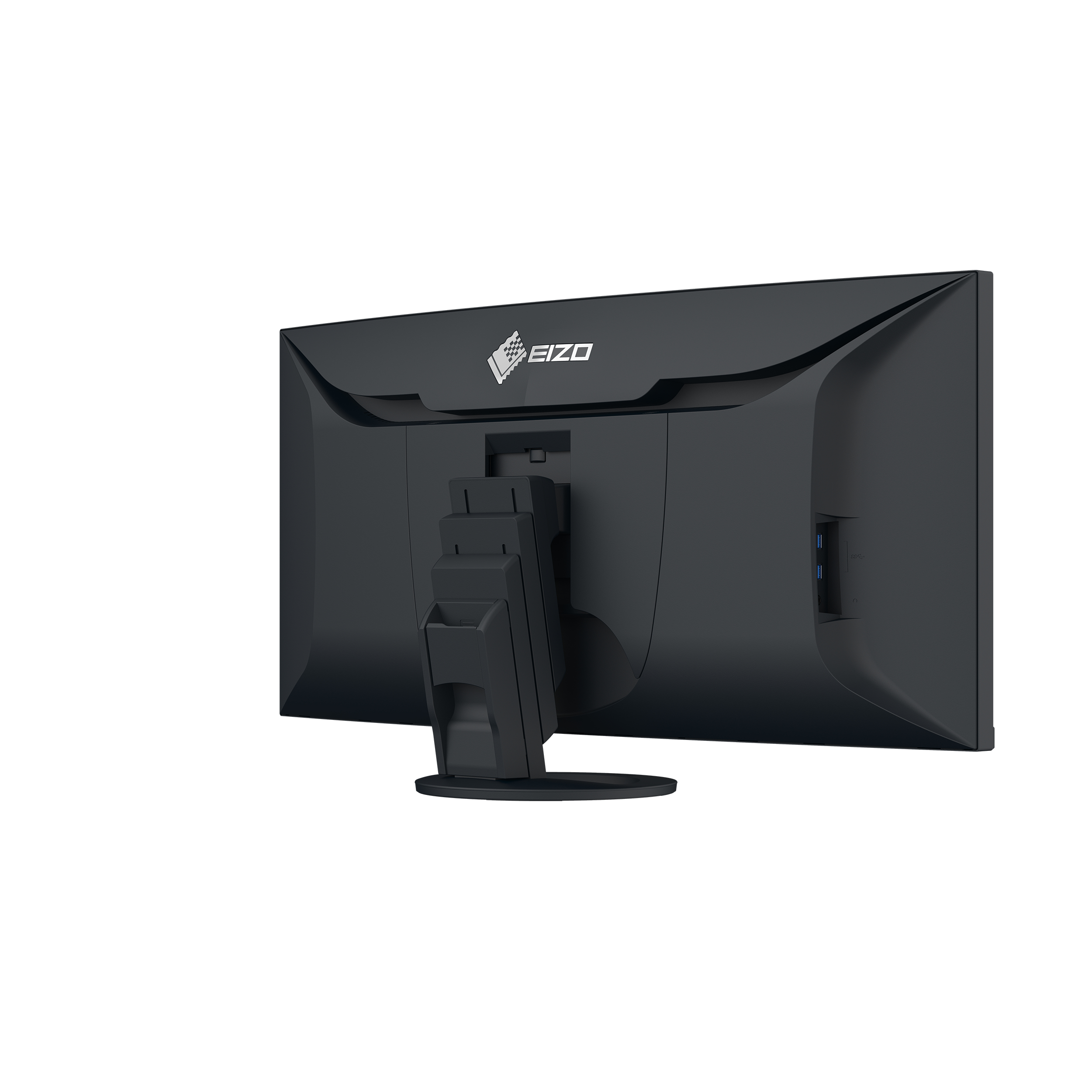 EIZO FlexScan EV3895-BK - Mit FlexStand - LED-Monitor - gebogen - 95.3 cm (37.5") - 3840 x 1600 UWQHD+ @ 61 Hz - IPS - 300 cd/m² - 1000:1 - 5 ms - 2xHDMI, DisplayPort, USB-C - Lautsprecher - Schwarz [Energieklasse E]