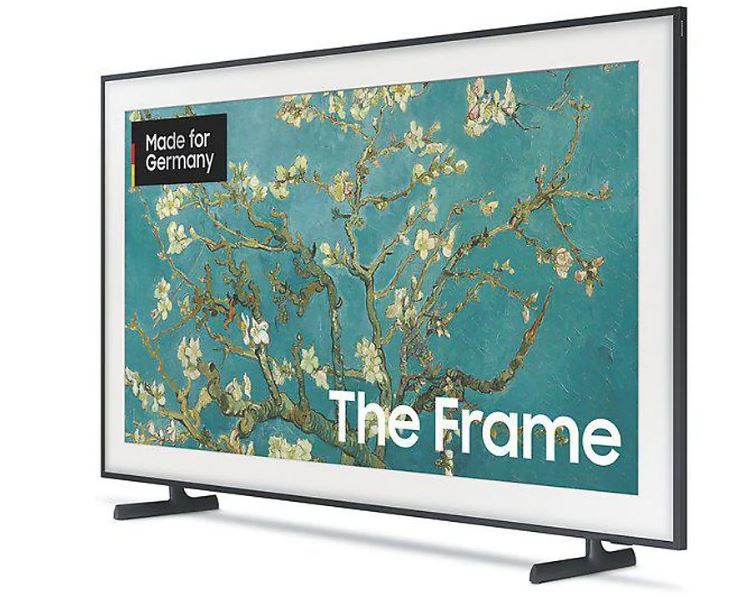 SAMSUNG GQ50LS03BGU The Frame QLED TV (Flat, 50 Zoll / 125 cm, UHD 4K, SMART TV, Tizen) [Energieklasse G] (QE50LS03BGUXXH)