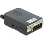 DeLOCK VGA-Adapter DB-15 (M) bis 16 pin terminal block (66566)