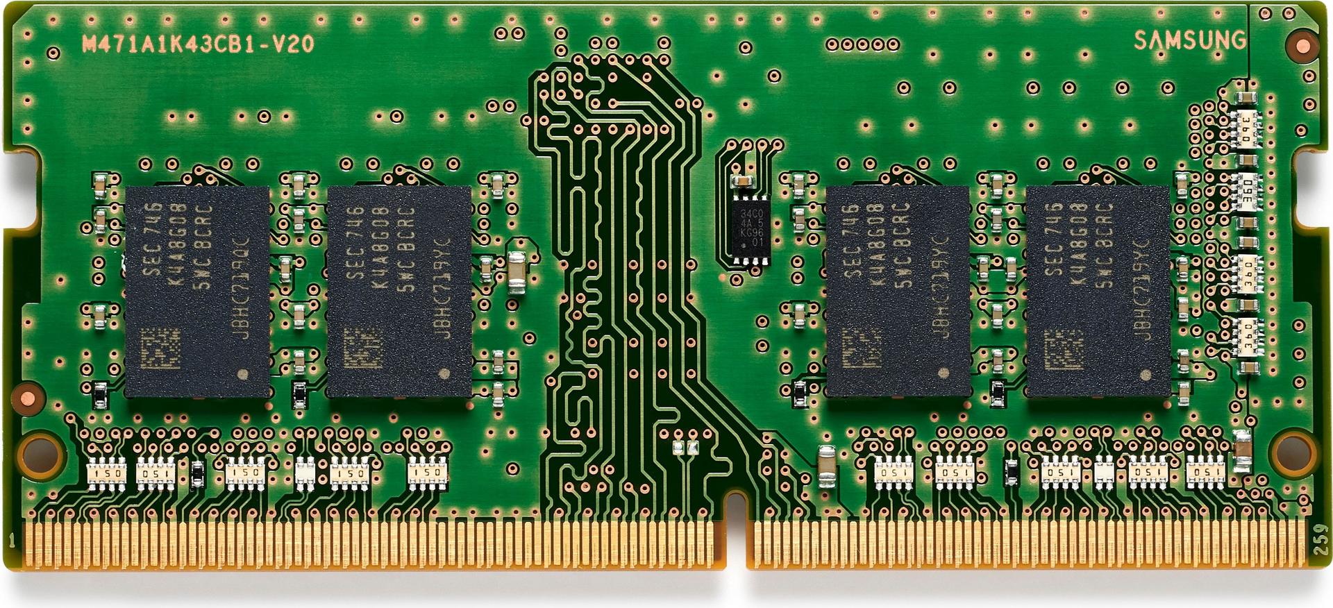 8GB DDR4-2666 (1x8GB) nECC SODIMM RAM (3TQ35AA)